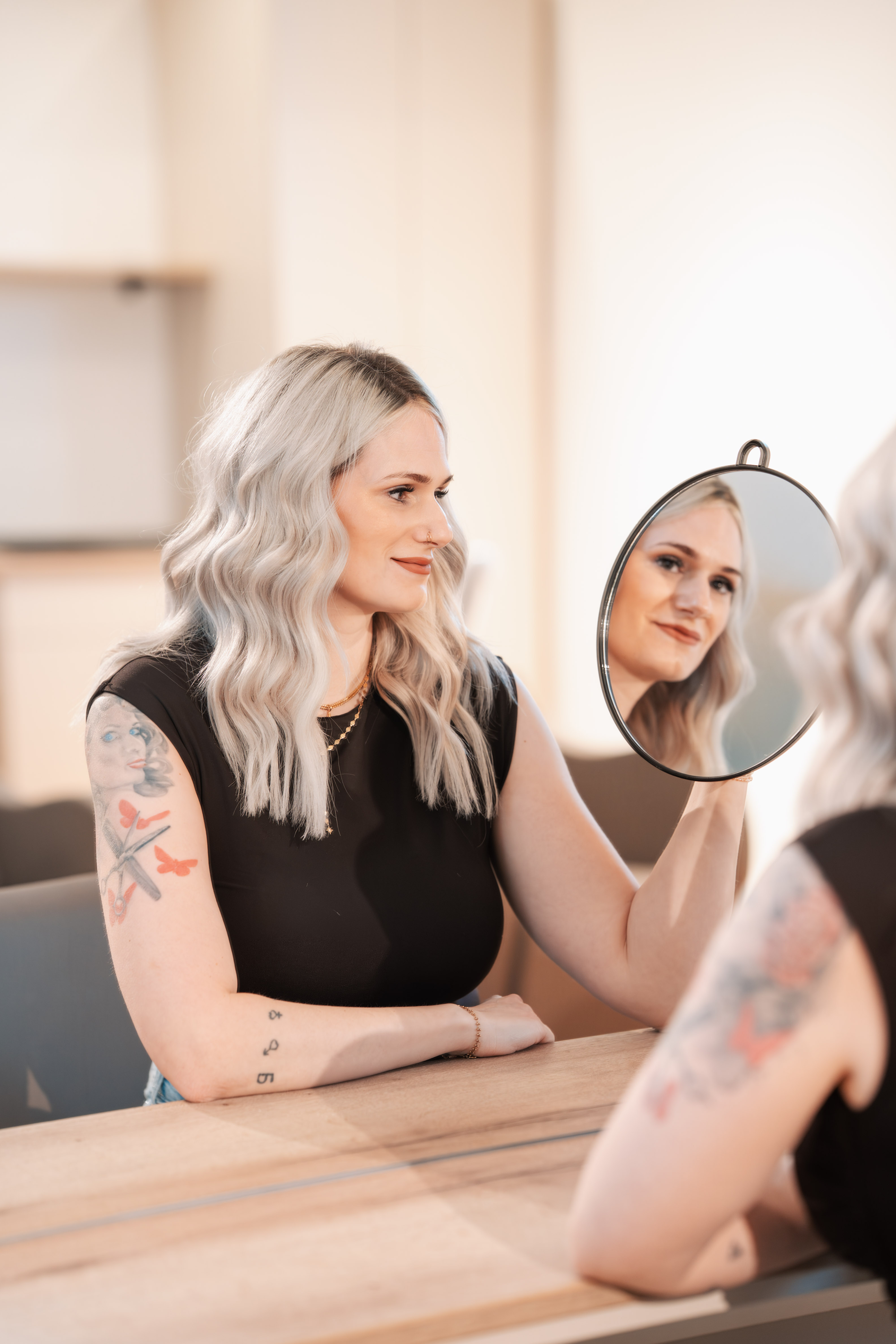 Fotografie – Branding Bilder – Frisörsalon, Cut Color Shine